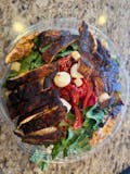 Blackened Chicken Caesar Salad Lunch