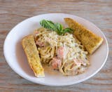 Smoked Salmon Fettuccine