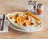 Baked Fettuccine with Meatballs