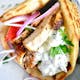 Chicken Greek Gyro with Fries