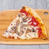 Two Toppings Pizza Slice