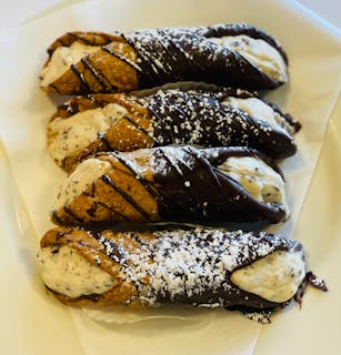 **NEW** Chocolate Dipped Cannolis