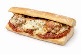 Meatball Parmigiana Sandwich