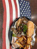 Steak sandwich W\Fries