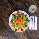 Buffalo Shrimp Salad