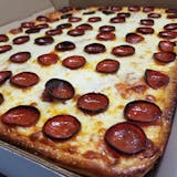 1/2 Sheet One Topping Pizza Wednesday Special