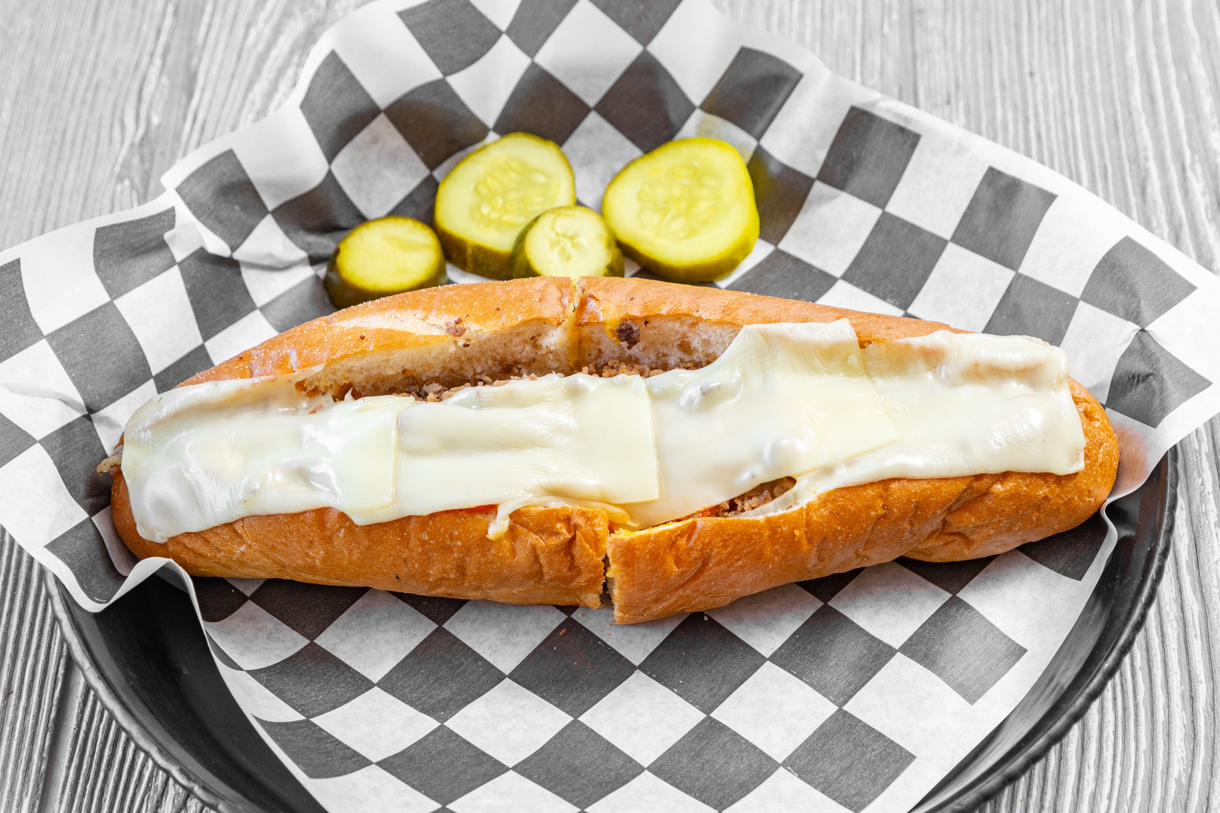Cheesesteak Pizzaiola Sub