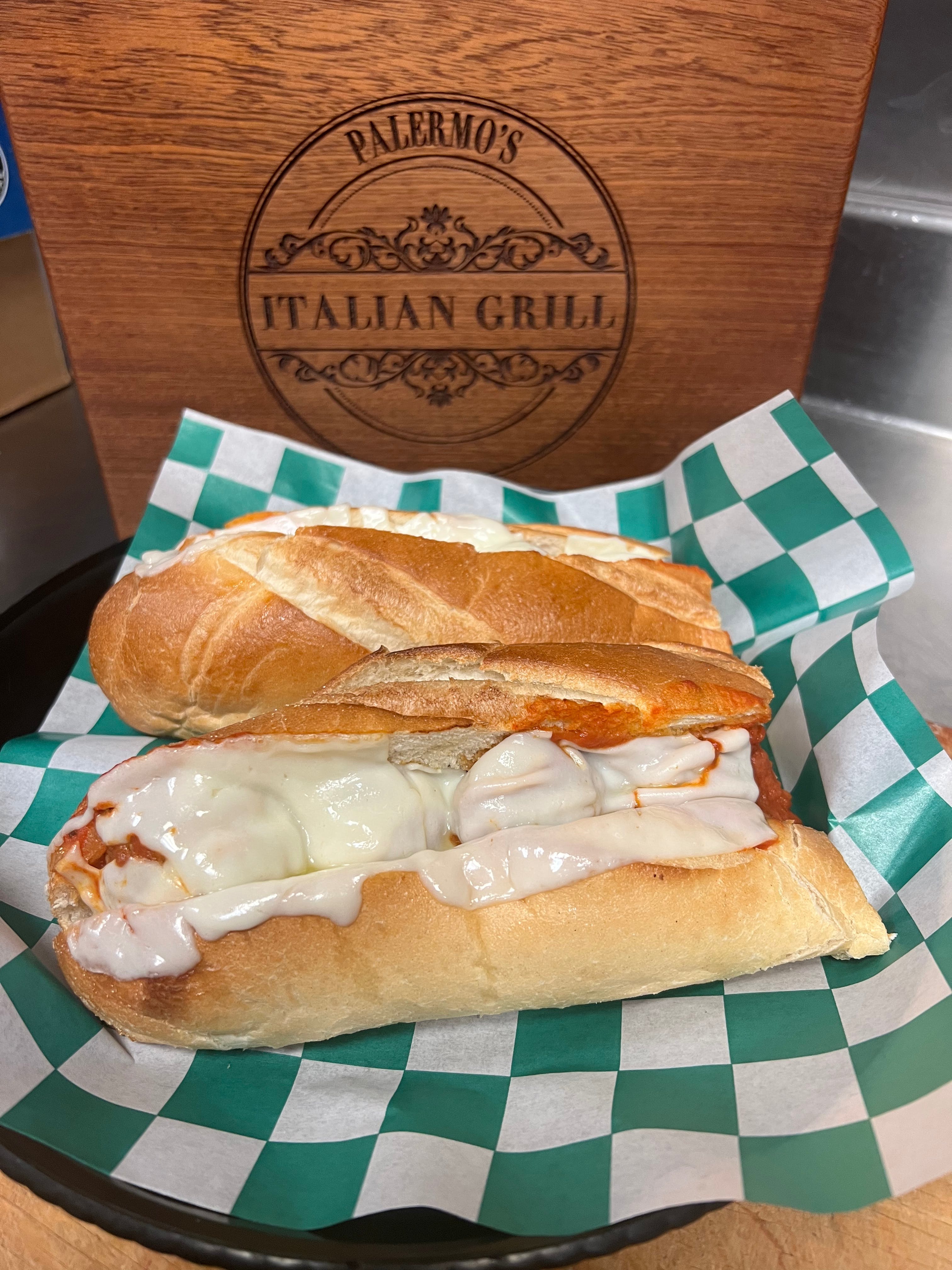 Meatball Parmigiana Sub