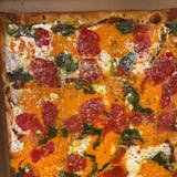 Tri Color Square Pizza