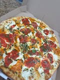 Tri Color Round Pizza