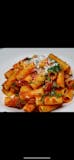 Rigatoni Bolognese with Salad & Dessert Special