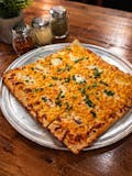NEW! Mac N Cheese Pizza square