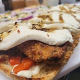 Eggplant & Roasted Red Peppers Sandwich