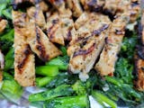 Grilled Chicken Over Broccoli Rabe Entree