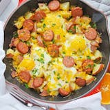 Eggs & Sausages Breakfast