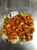 Buffalo Breaded Chicken Salad