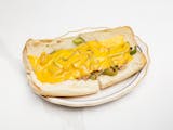 Grilled Chicken Cheesesteak with Green Peppers & Onions Hero