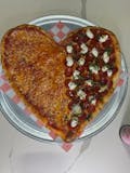 Heart-Shaped Pizza