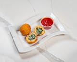 Spinach & Cheese Rice Balls