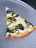 1 White Slice with Spinach