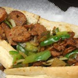 Grilled Sausage, Peppers & Onions Sub