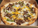 2. Cheesesteak Pizza