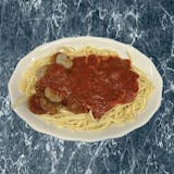 Pasta with Marinara Sauce & Italian Sausage
