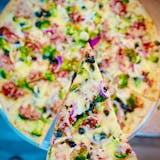 Unique Veggies Pizza Slice