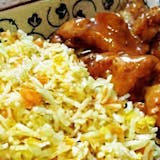 Chicken Muchurian Rice Combo