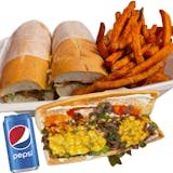 38.Philly Steak Hero Combo