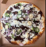 Philly Cheesesteak Pizza