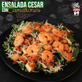 Caesar Salad with Shrimp