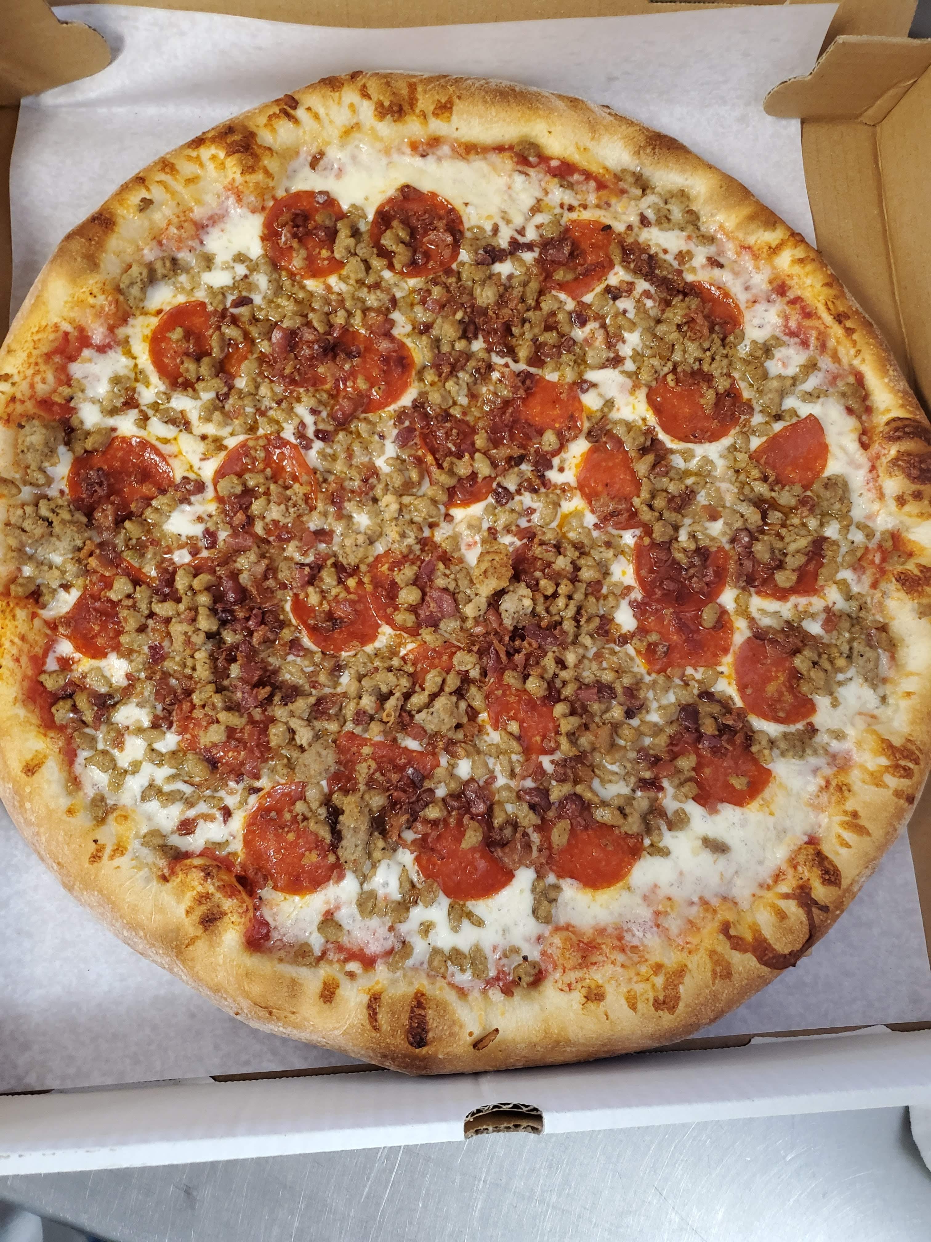 Meat Lovers Neapolitan Pizza