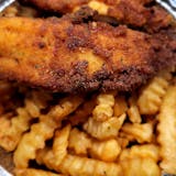 Fried Tilapia served with French Fries