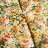 Gluten-Free Shrimp Scampi Pizza