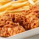 Fried Chicken Tender with fries