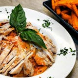 Penne Ala Vodka with Grilled Chicken