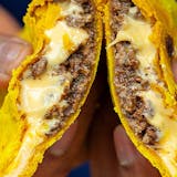 Jamaican Beef Patty with Cheese