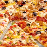 Create Your Own Thin Crust Half & Half Pizza