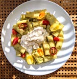 Tortellini Pesto Sauce with Burrata Cheese