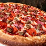 The Mangia Meat Pizza