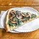 Sauteed Spinach & Mushroom Pizza