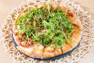 Fig Almond Pesto & Prosciutto Pizza
