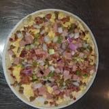 Pizzomelette Supreme Breakfast Pizza