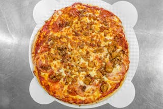 Grizzly Bear Pizza (5 Meat)