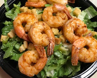 Cajun Shrimp Caesar Salad