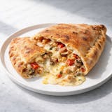 Garlic Chicken Melt Calzone