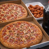 2 family 2 top 20 wings one 2liter