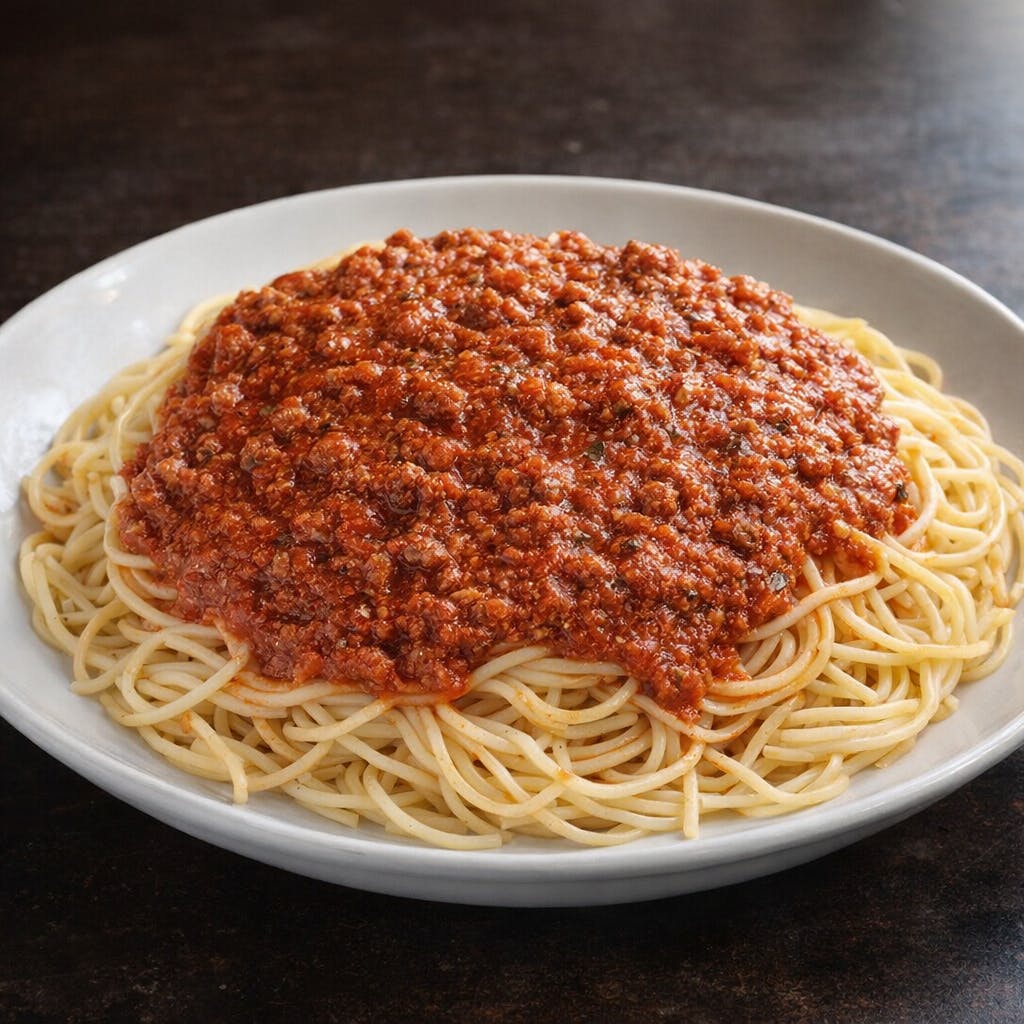 Spaghetti only lunch special $6.99