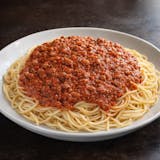 Spaghetti only lunch special $6.99